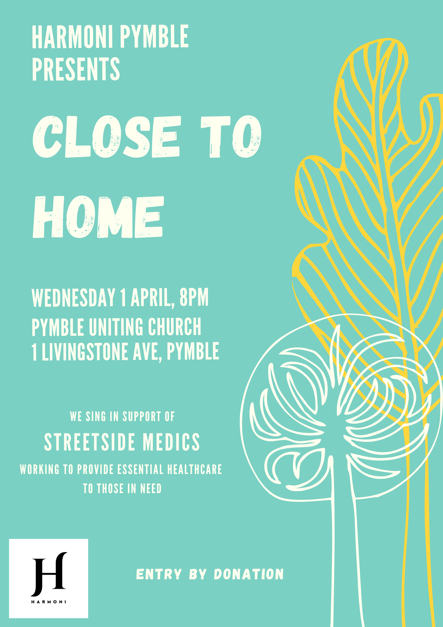 HARMONI PYMBLE - CLOSE TO HOME HARMONI PYMBLE - CLOSE TO HOME